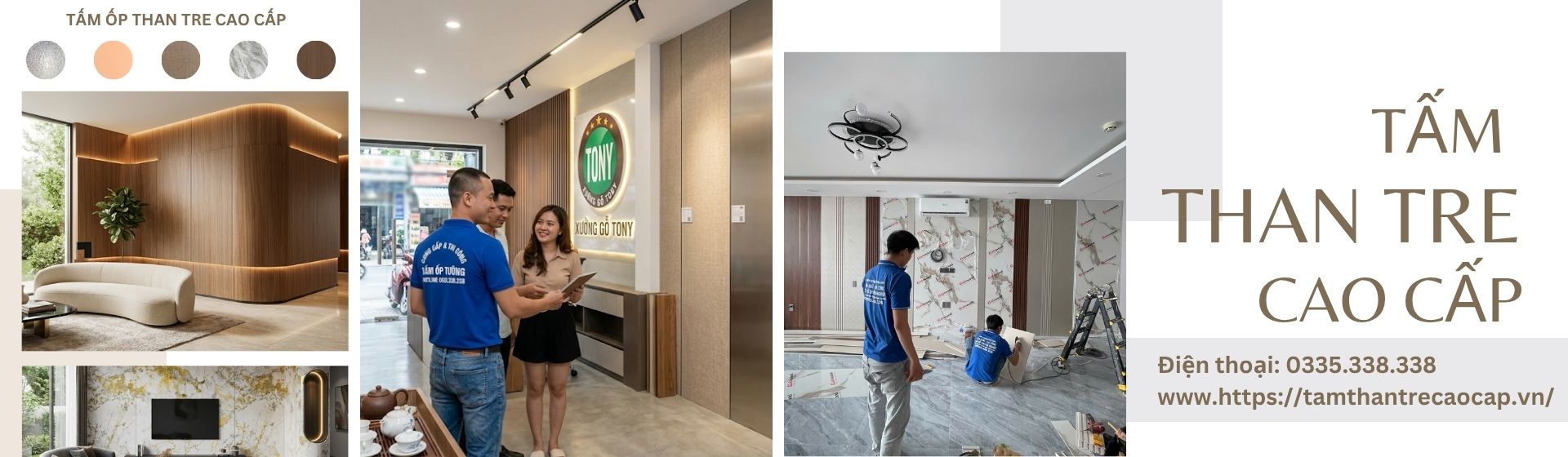 Tấm than tre cao cấp – vật liệu ốp tường thẩm mỹ, bền vững, thân thiện môi trường, đa dạng màu sắc